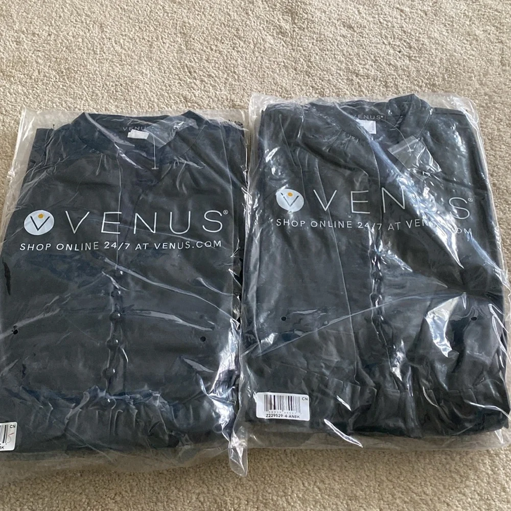 Venus faux leather and lace dresses black Nee in bag - Picture 2 of 10
